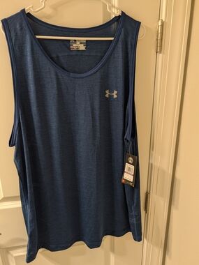 Under Armour Men’s Navy Blue Athletic Tank Top